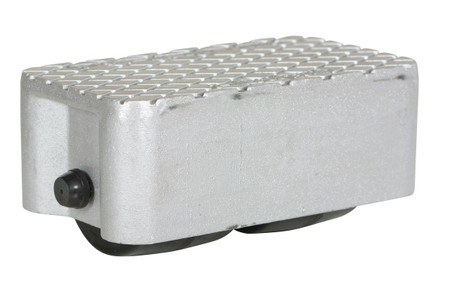 Cast Aluminum Dolly 8.5 In. x 4.75 In. 3000 Lb. Capacity Silver Replacement