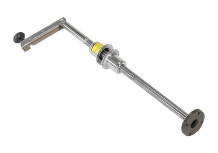 Steel Leveling Jack 30 In. 5000 Lb. Capacity Silver Replacement