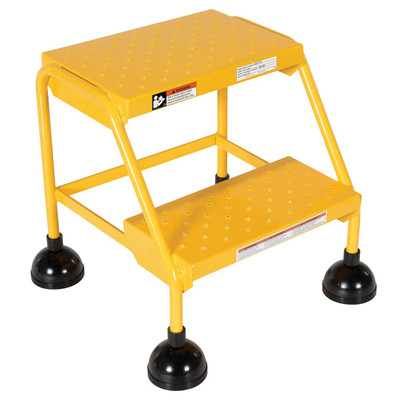 SPRING LOAD ROLL LADDER PERF 2STEP YEL Replacement