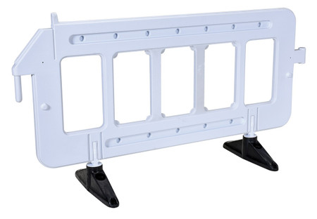 PLASTIC BARRIER 23 X 79 X 40 WHITE Replacement