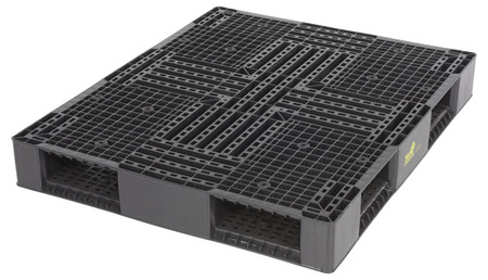 BLACK PLASTIC PALLET 8800 LB 48 X 40 Replacement