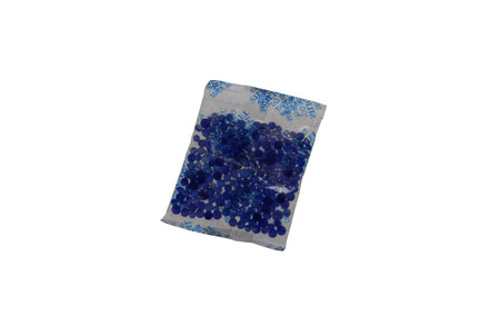Moisture Absorbing Blue Silica Gel 1250 Pack 2.5 In. x 1.85 In. x 0.125 In. Blue Replacement