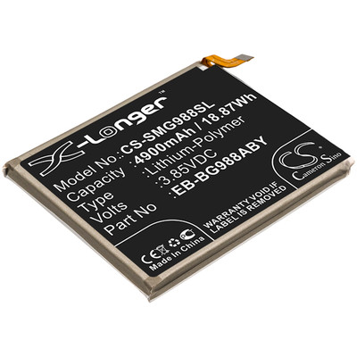 3.85V 4900MAH 18.87WH BLACK 73.35 X 62.55 X 6.00MM Replacement