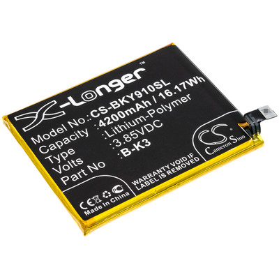 3.85V 4200MAH 16.17WH BLACK 78.38 X 61.85 X 5.10MM Replacement