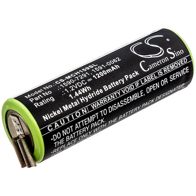 1.2V 1200MAH 1.44WH GREEN 46.60 X 14.20 X 14.20MM Replacement