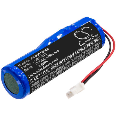 3.7V 2600MAH 9.62WH BLUE 66.42 X 22.10 X 18.70MM Replacement