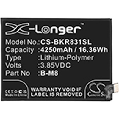 4250MAH 16.36WH LI-POLYMER BATTERY Replacement