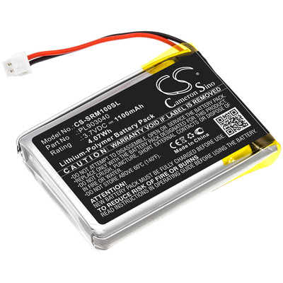 3.7V 1100MAH 4.07WH BLACK 43.10 X 30.00 X 8.50MM Replacement