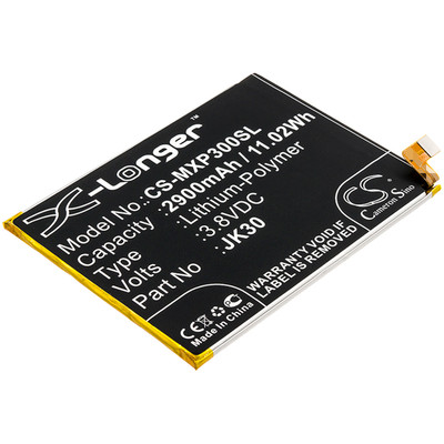 3.8V 2900MAH 11.02WH BLACK 82.40 X 64.60 X 3.20MM Replacement