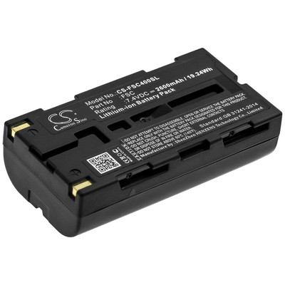 7.4V 2600MAH 19.24WH BLACK 71.70 X 37.60 X 20.40MM Replacement