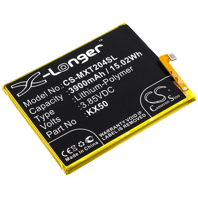 3.85V 3900MAH 15.02WH BLACK 76.50 X 60.10 X 4.50MM Replacement