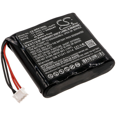 14.4V 3400MAH 48.96WH BLACK 73.70 X 69.16 X 19.30MM Replacement