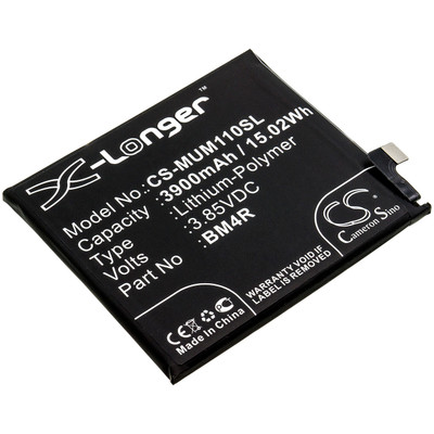 3.85V 3900MAH 15.02WH BLACK 73.35 X 63.80 X 4.80MM Replacement