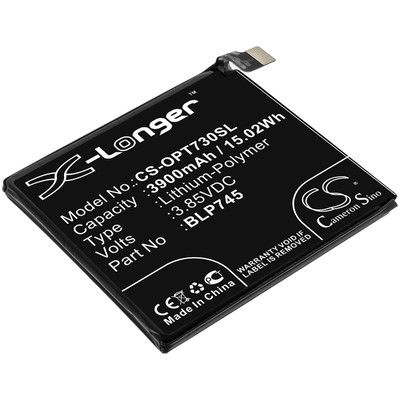 3.85V 3900MAH 15.02WH BLACK 64.40 X 61.30 X 5.80MM Replacement