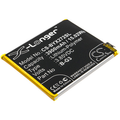 3.85V 3900MAH 15.02WH BLACK 72.95 X 62.42 X 5.00MM Replacement