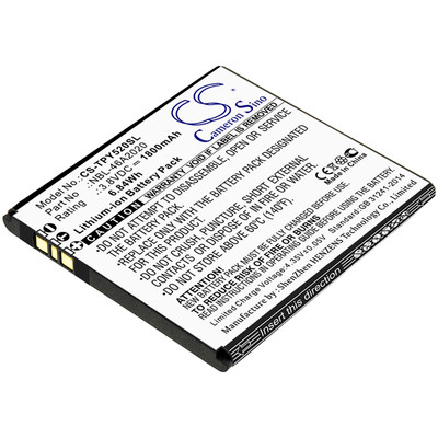 3.8V 1800MAH 6.84WH BLACK 60.96 X 56.20 X 4.70MM Replacement