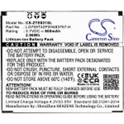 800MAH 2.96WH LI-ION BATTERY Replacement
