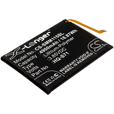3.85V 4900MAH 18.87WH BLACK 86.10 X 62.80 X 5.10MM Replacement
