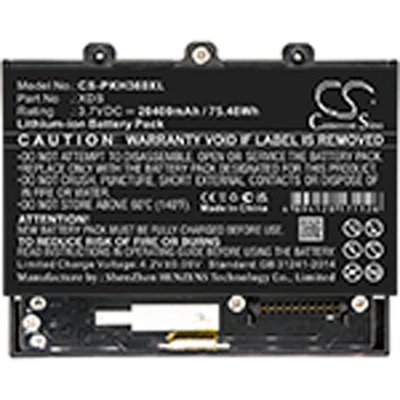 20400MAH 75.48WH LI-ION BATTERY Replacement