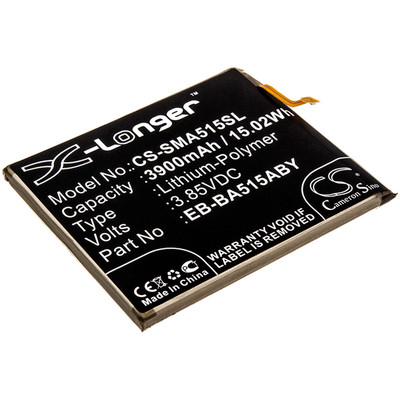 3.85V 3900MAH 15.02WH BLACK 75.85 X 62.72 X 4.54MM Replacement