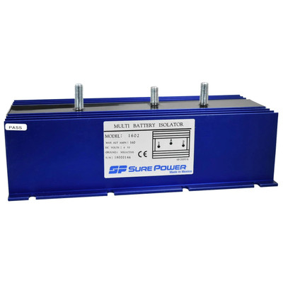 160A Multi Battery Isolator 1-Input 2-Output Replacement