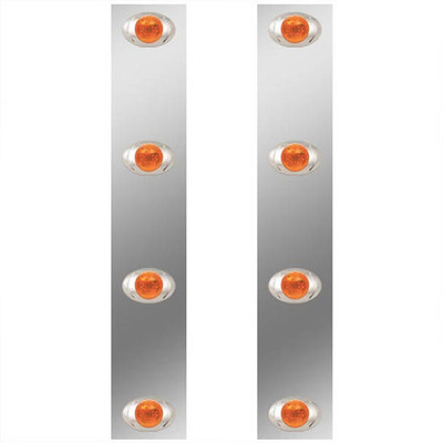 W900L YEAR 1991 FRONT SS AC PANELS WCENTER P3 AMBER LEDS