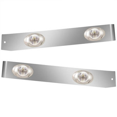 T660 YEAR 2015 STAINLESS STEEL ANGLED EXTENSION PANELS