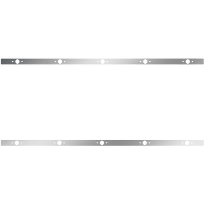 T660 YEAR 2014 86 IN SS SLEEPER PANELS WITH 10 P1 LIGHT HOLES WITH RME