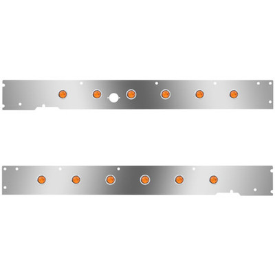 T660 YEAR 2013 CAB PANELS W BLOCK HEATER PLUG HOLE 12 .25 IN AMBERAMBER LEDS W CME