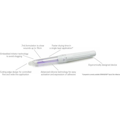 Dermabond Advanced Topical Skin Adhesive Applicator 0.7mL Case of 6 Replacement