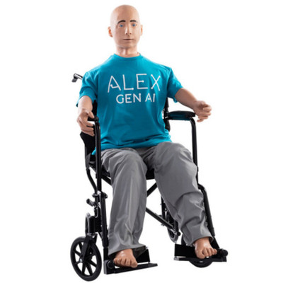 ALEX Gen AI Plus Patient Communication Simulator Medium Skin Replacement