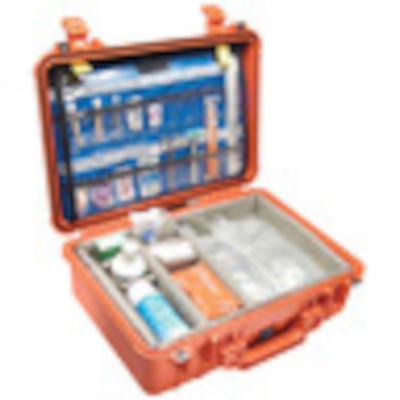 1500EMS Series Protector Case with Padded Dividers Orange Replacement