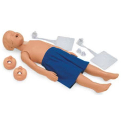 Kyle Pediatric CPR Training Manikin with Jaw Thrust Child 3 Years Light Skin Replacement
