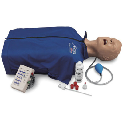 Deluxe CRiSis Manikin Torso with Advanced Airway Management Light Skin Replacement