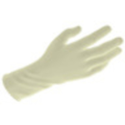Powder-free Latex Exam Gloves Non-sterile Large Case of 100 Replacement