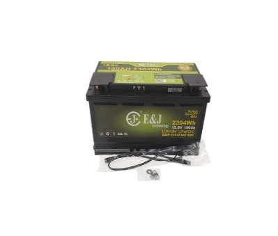 12V 180Ah battery with A grande cells Active balancing Bluetooth and heating Replacement