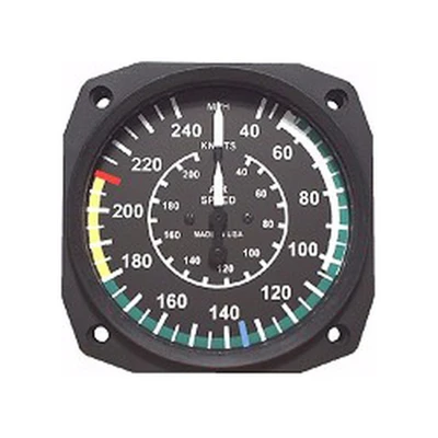 3.13 Airspeed Indicator 40-350 MPH / 300 Knots TSO Approved Replacement