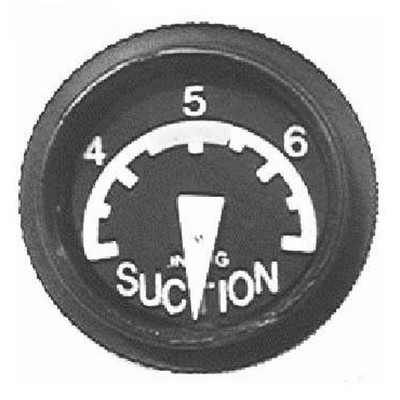 1-14 Gyro Suction Gauge 2-6 In Hg Non-TSO Type A Range 2-6IN HG Size 1.25 Name Gyro Suction Replacement