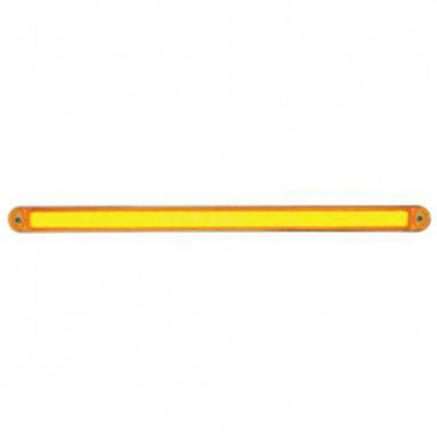 CENTURY 112 YEAR 2010 12 INCH 24 LED DUAL FUNCTION GLO-LIGHT WITH CHROME BEZEL - AMBER LED CLEAR LENS
