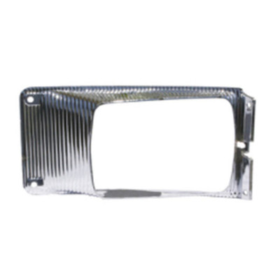 4900 YEAR 1992 CHROME HEADLIGHT BEZEL DRIVER SIDE