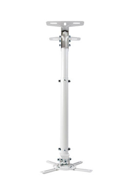 Universal low profile projector ceiling pole mount with extension poles white Replacement