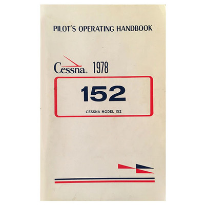 152 1978 Pilots Operating Handbook Replacement
