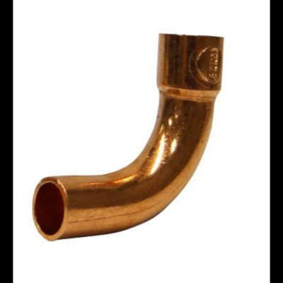 Copper Long Radius Street Elbow 90 Degree 0.375 inch C x C 5 Pack Replacement