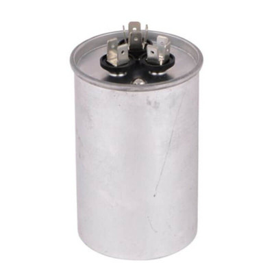 Capacitor 55 plus 7.5 at 370V Round Replacement