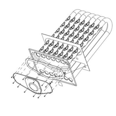 Heat Exchanger Assembly 150K BTU Stainless Steel Replacement