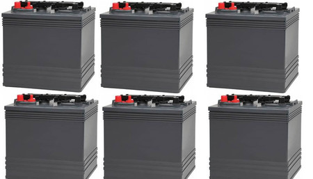 8V ADVENTURE TWO GOLF CART BATTERY 6 PACK