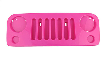 GNL69 JEEP WRANGLER WILLYS PINK GRILLE FOR JEEP (FFR86) (PINK)