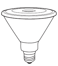13PAR30/LN/LED/40'/3500K/120V/D