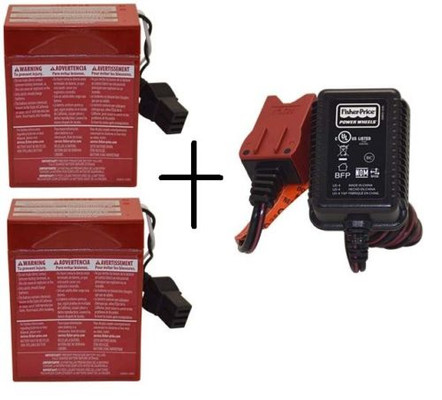 6V RED BATTERY PACK / CHARGER