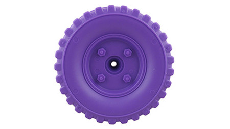 FRC34 BARBIE 6V JEEP WHEEL FOR JEEP FRC34 (PURPLE)